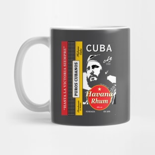 Cuba Castro Havana Habana Cigars Puros Travel Mug